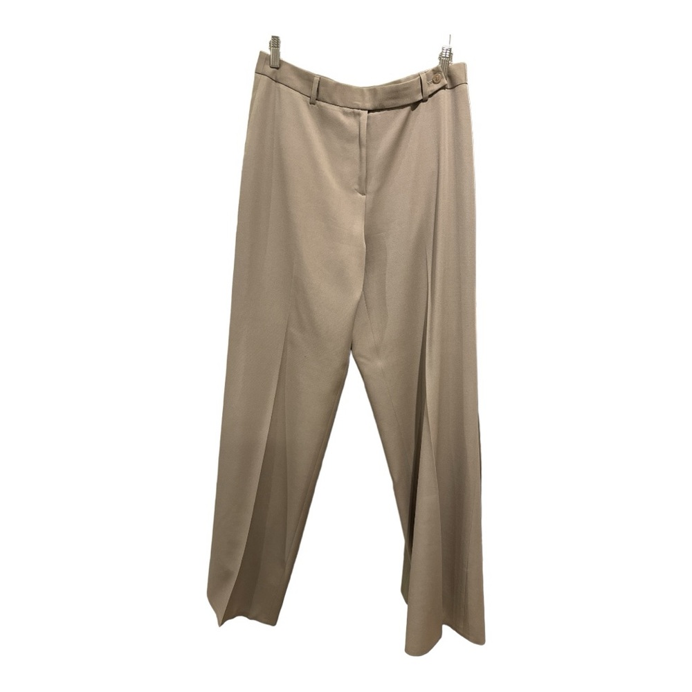 J.Crew Women’s straight leg 100%‎ Wool trousers. Beige size 10 Tall
